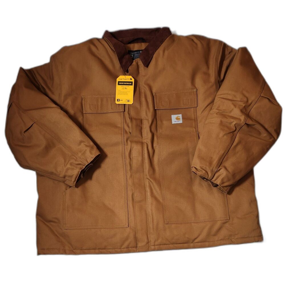Carhartt Firm Duck Traditional Coat 4XL Brown